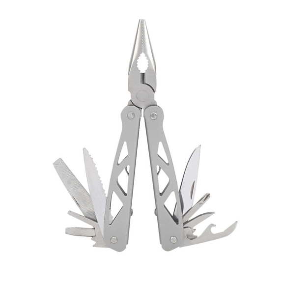 12-in-1 Multi-Tool with Carrying Sheath - Steel - Picture 4 of 9